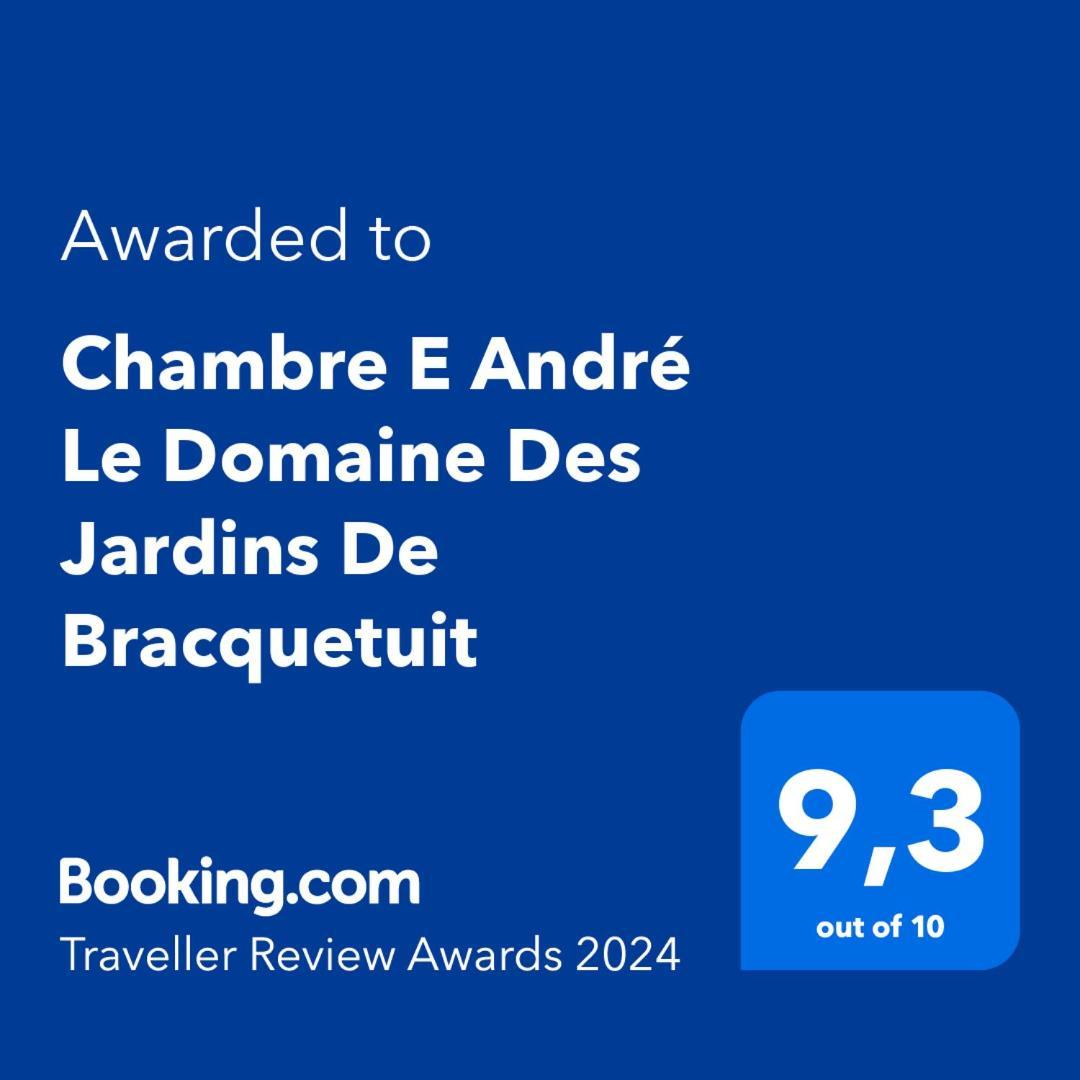 Chambre E Andre Le Domaine Des Jardins De Bracquetuit Exterior photo